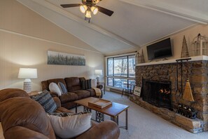 Condo, Multiple Beds, Patio, Mountain View (Sugar Mountain Serenity) | Living area - Sugar Mountain Serenity (Banner Elk)