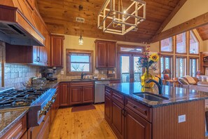 Cabin, Multiple Beds, Hot Tub, Mountain View (Buckhorn Lodge) | Private kitchen | Coffee/tea maker - Buckhorn Lodge (Banner Elk)