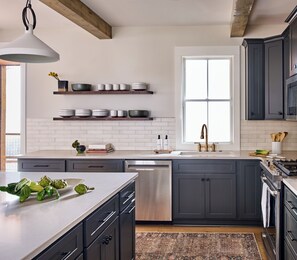 House, Multiple Beds, Hot Tub, Mountain View (The Overlook at Blue Ridge Mountain) | Private kitchen | Coffee/tea maker - The Overlook at Blue Ridge Mountain (Boone)