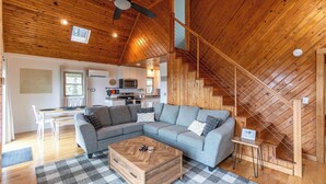 House, Multiple Beds, Hot Tub, Mountain View (Calling Me Home) | Living area - Calling Me Home (Lenoir)