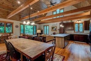 House, Multiple Beds, Hot Tub, Mountain View (The Guf) | Interior - The Guf (Sugar Grove)