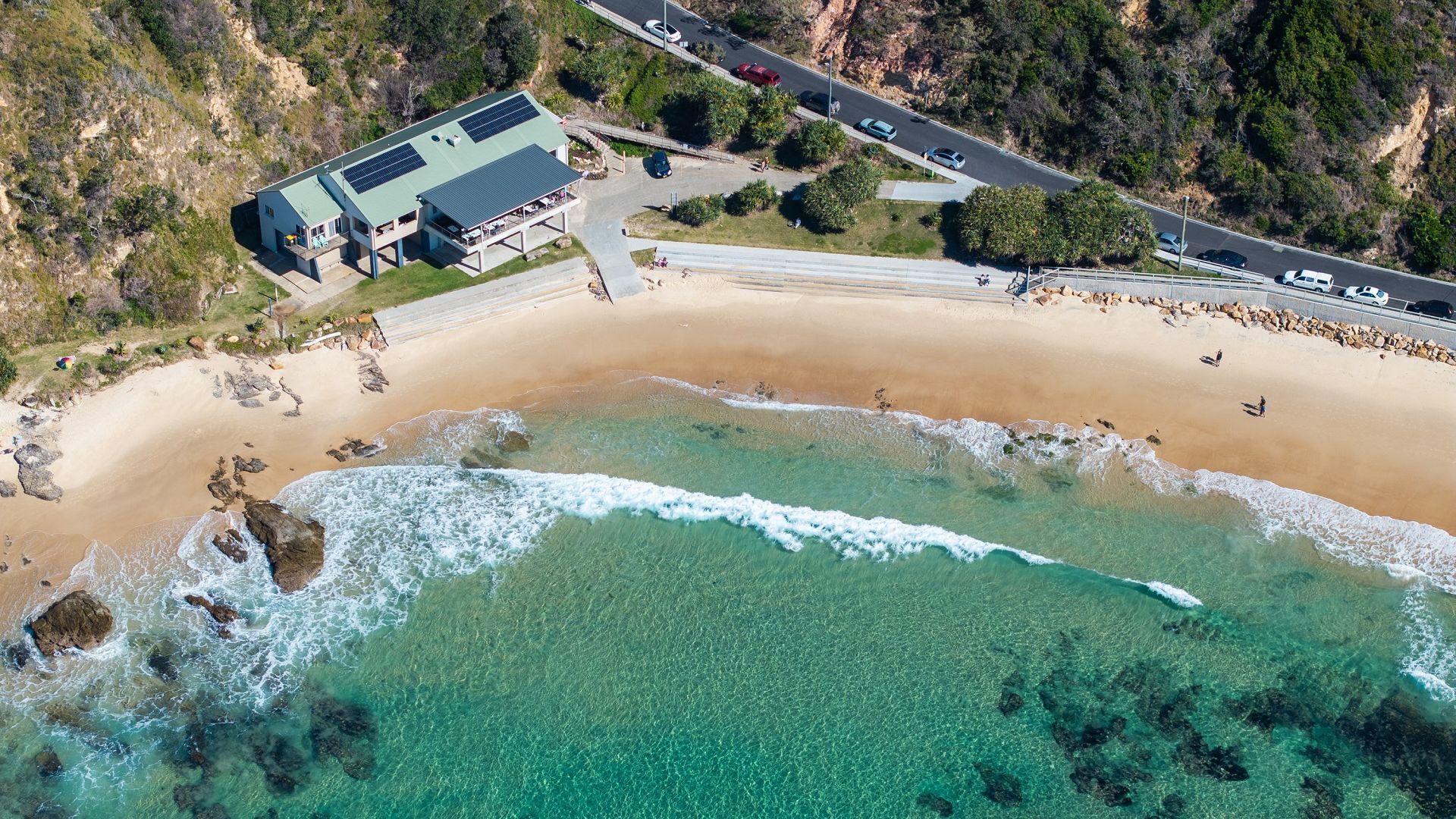 Beach nearby