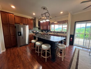 House, Multiple Beds, Balcony, Mountain View (Villa Serenita at Watauga Lake) | Private kitchen - Villa Serenita at Watauga Lake (Butler)