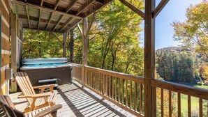 Bathtub spa outdoor