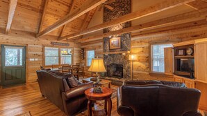 Unclassified image, 3 of 35, button - Hawksnest Cabin (Banner Elk)