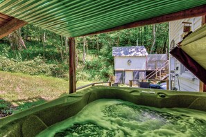 獨棟房屋, 多張床, 熱水浴缸, 山景 (Historic McGuire House) | 露台/庭院