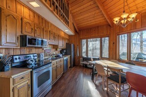 House, Multiple Beds, Hot Tub, Mountain View (Vista 360) | Private kitchen | Coffee/tea maker - Vista 360 (Banner Elk)