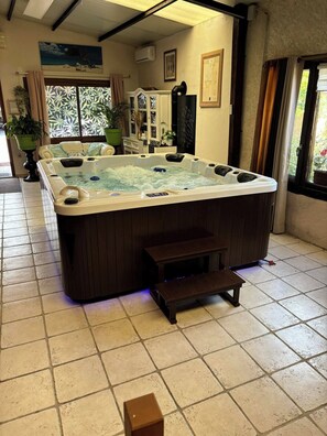 Interior - Gite with spa and sauna (EGREVILLE)