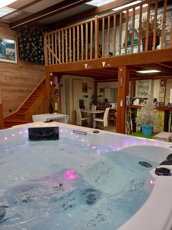 Interior - Gite with spa and sauna (EGREVILLE)