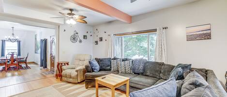 Fachada de la propiedad