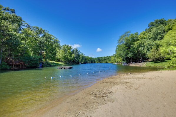 House (2 Bedrooms) | Interior - Lakefront Innsbrook Chalet: Hot Tub + Fire Pit! (Wright City)