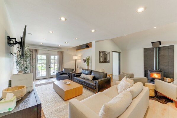 House (3 Bedrooms) | Front of property - Salt River Access: Mtn-view Star Valley Cabin! (Thayne)