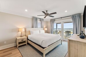 7 bedrooms, iron/ironing board, free WiFi, bed sheets - Bluebell: Exclusive Plantation Location, Beachfront, Priv. Pool, Pet Friendly! (St. George Island)