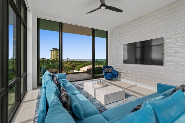 Brand-new condo with ocean and river view