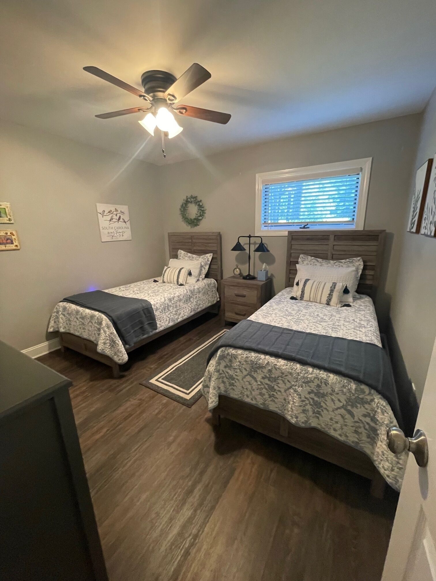 2 bedrooms, iron/ironing board, travel crib, free WiFi