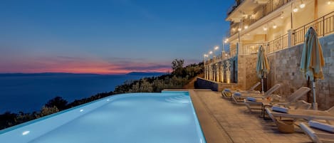 Una piscina climatizada