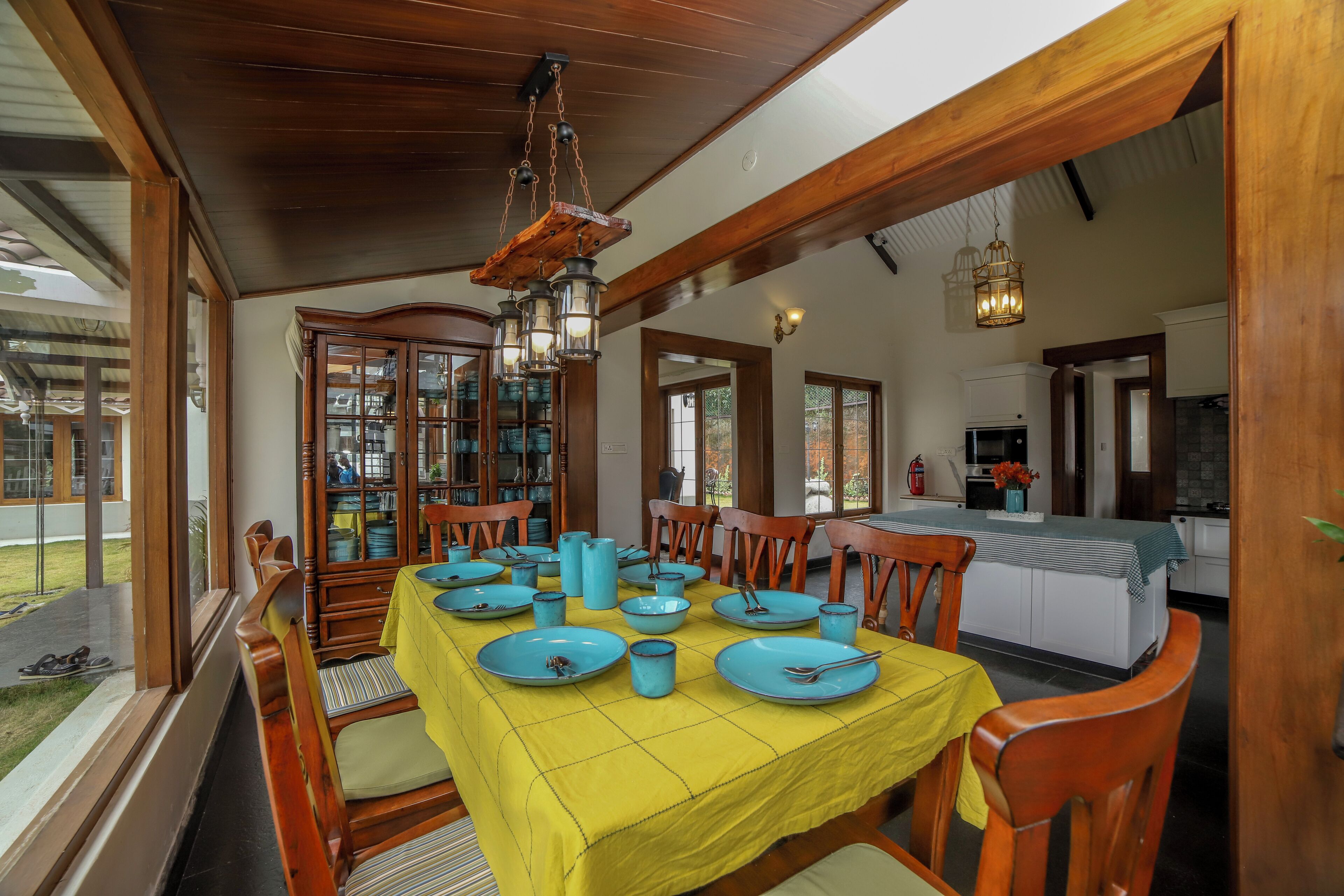 Biệt thự Cao cấp, ban công, quang cảnh núi | Trang thiết bị bếp chung