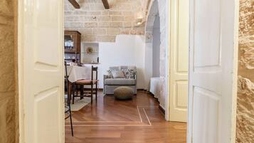 Appartement, vue mer | Coin séjour