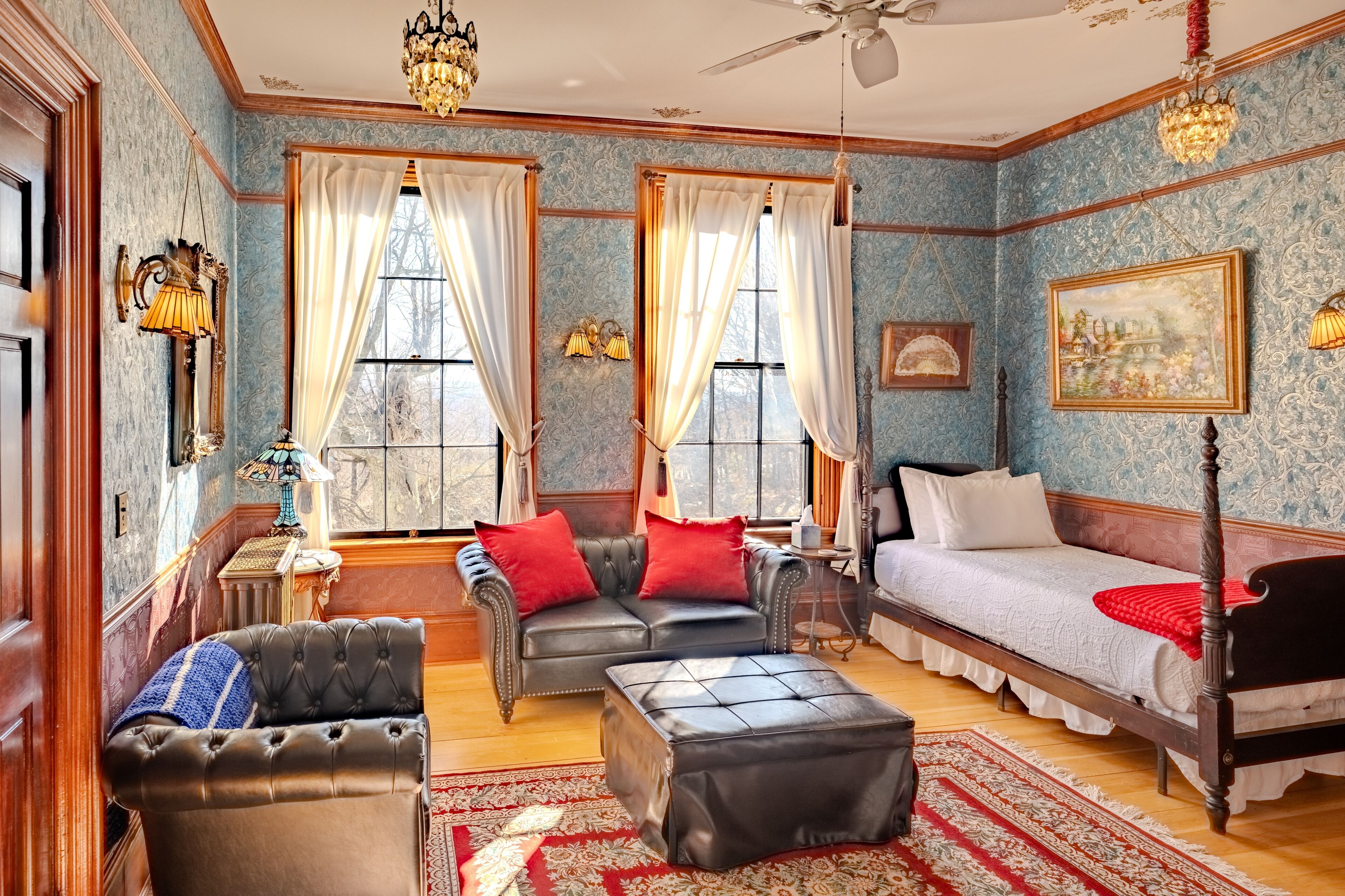 2 bedrooms, iron/ironing board, free WiFi, bed sheets