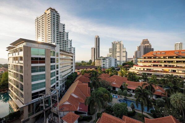 Standard-Apartment, 1 Schlafzimmer | Blick vom Balkon