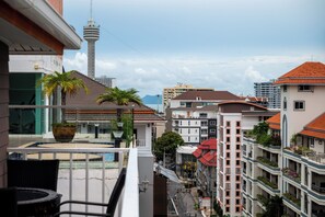 Apartamento standard, 2 quartos | Vista da sacada