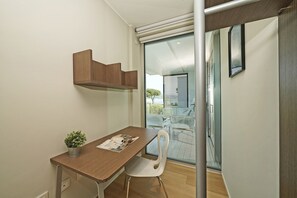 Apartment, Pool View | 2 bedrooms, desk, free WiFi, bed sheets