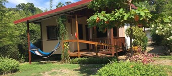 Stand-alone Studio Cabin w/ Kitchen, A/c, Porch, Pool Access, Wheelchair Access