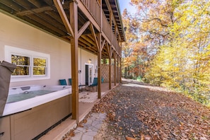 Terrace/patio - Bella Woods Cabin (Fleetwood)