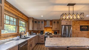 House, Multiple Beds, Hot Tub, Mountain View (Sweet Serenity at Sweetgrass) | Private kitchen | Coffee/tea maker - Sweet Serenity at Sweetgrass (Blowing Rock)