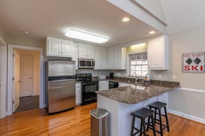 House, Multiple Beds, Patio, Mountain View (Gone Ski'Inn) | Private kitchen | Coffee/tea maker - Gone Ski'Inn (Banner Elk)