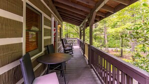 Cabin, Multiple Beds, Hot Tub, Mountain View (Whispering Pines) | Balcony view - Whispering Pines (Fleetwood)