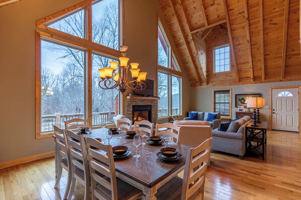 Cabin, Multiple Beds, Hot Tub, Mountain View (Mayapple Ridge) | Interior - Mayapple Ridge (Sugar Grove)