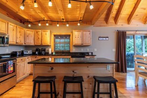 Cabin, Multiple Beds, Hot Tub, Mountain View (Mayapple Ridge) | Private kitchen | Coffee/tea maker - Mayapple Ridge (Sugar Grove)