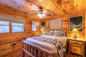 4 habitaciones, decoración personalizada y muebles diferentes