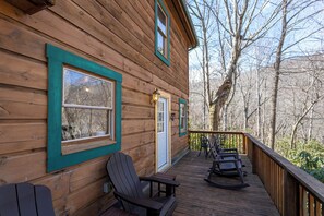 Balcony view - Timber Lodge (Todd)