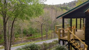 Terrace/patio - River Run Cabin (Sugar Grove)