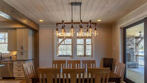 Cabin, Multiple Beds, Patio, Mountain View (Lakeshore Retreat at Sweetgrass) | Dining - Lakeshore Retreat at Sweetgrass (Blowing Rock)