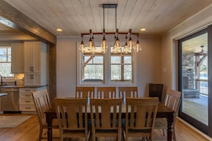 Cabin, Multiple Beds, Patio, Mountain View (Lakeshore Retreat at Sweetgrass) | Dining - Lakeshore Retreat at Sweetgrass (Blowing Rock)