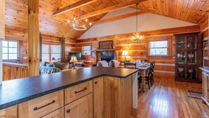 Cabin, Multiple Beds, Hot Tub, Mountain View (River Daze) | Private kitchen | Coffee/tea maker - River Daze (Boone)