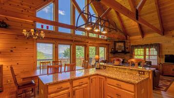 Cabin, Multiple Beds, Patio, Mountain View (Atop Banner Elk) | Interior