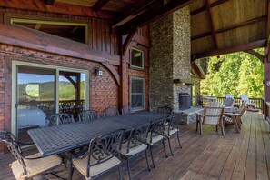 House, Multiple Beds, Hot Tub, Mountain View (River Mill Lodge) | Balcony view - River Mill Lodge (Sugar Grove)
