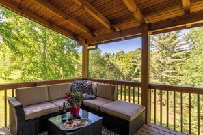 Cabin, Multiple Beds, Patio, Mountain View (Beaver Rock Lodge) | Property grounds - Beaver Rock Lodge (Elk Park)