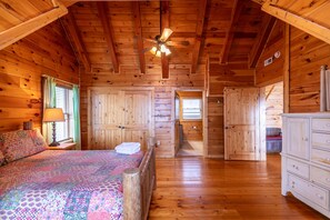 Cabin, Multiple Beds, Hot Tub, Mountain View (Hidden Ridge) | 5 bedrooms, individually decorated, individually furnished, bed sheets