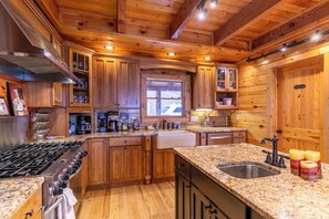 Cabin, Multiple Beds, Hot Tub, Mountain View (Hidden Ridge) | Private kitchen | Coffee/tea maker - Hidden Ridge (Deep Gap)