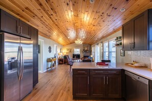 Cabin, Multiple Beds, Patio, Mountain View (Higher Ground) | Private kitchen - Higher Ground (Boone)