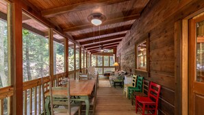 House, Multiple Beds, Patio, Mountain View (Bucks Cabin) | Dining - Bucks Cabin (Boone)
