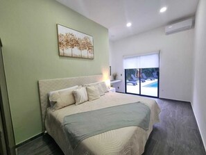 7 dormitorios, tabla de planchar con plancha, wifi y ropa de cama