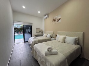 7 bedrooms, iron/ironing board, WiFi, bed sheets