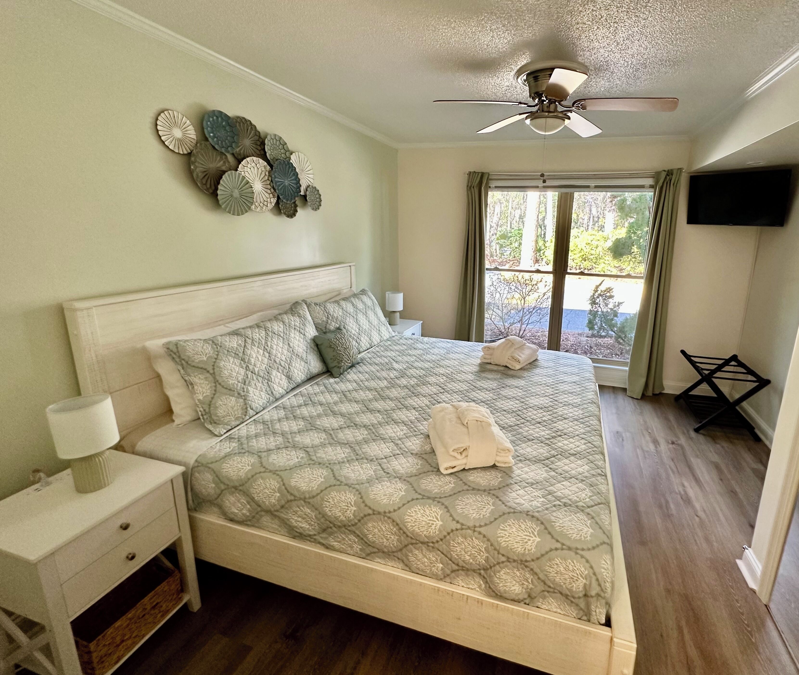 1 makuuhuone, silitysrauta/-lauta, Wi-Fi, vuodevaatteet