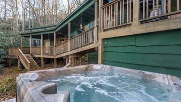 House, Berbilang Katil, Hot Tub, Mountain View (Running Brook) | Tab spa persendirian